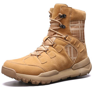 Botas de Senderismo para Hombre, Forradas de Lana, de Caña Alta, Botas de Nieve para Invierno, Zapatos de Trekking para Exteriores, Tacón Medio, Color Sólido, Botas Casuales - Product Image 2