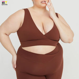 Sous-vêtements de yoga surdimensionnés <span class=keywords><strong>pour</strong></span> femmes, fitness, loisirs, grande taille, vêtements de sport <span class=keywords><strong>pour</strong></span> personnes obèses, taille personnalisée - Product Image 1