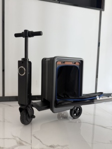 <span class=keywords><strong>Valise</strong></span> Scooter FUTURE JOY pour Halloween <span class=keywords><strong>avec</strong></span> <span class=keywords><strong>Chargeur</strong></span> <span class=keywords><strong>USB</strong></span>, Homologuée CE, Bagage <span class=keywords><strong>Cabine</strong></span> 20 pouces, <span class=keywords><strong>Valise</strong></span> à Roulettes, Fabricant - Product Image 2