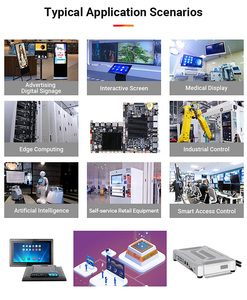 Carte de développement Rockchip RK3588 Octa Core 8K HD Lvds 4 Go de ROM + 128 Go de RAM Android 13 AI Robot Carte mère industrielle Rockchip RK35 - Product Image 3