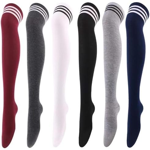 Multicolore 6 paires
