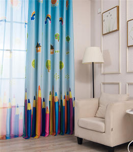 Matita di stampa <span class=keywords><strong>tende</strong></span> oscuranti per il soggiorno dei bambini in camera ready made tenda - Product Image 4