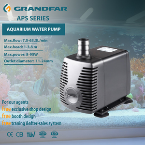 Bomba de Agua Sumergible y para Estanques Pequeños Grandfar APS 220V 8w 15w 22w 45w 60w 75w 95w APS-81, APS-171, APS-221, APS-451, APS-551, APS-751 - Product Image 1
