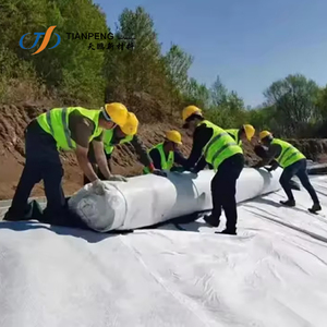 Composite mạng lưới thoát nước 3D nhựa geocomposite cống Net cho đường sắt thoát nước - Product Image 3