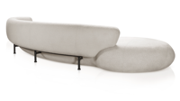 Sassanide unique studio de design Italien Canapé usine approvisionnement direct boutique Offre Spéciale moderne boucle canapé De Luxe Salon Canapé