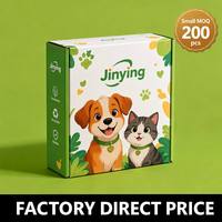 Fabricant de boîtes d'abonnement pour animaux de compagnie, boîte d'emballage en papier avec logo personnalisé, impression de boîtes en carton ondulé pour fournitures pour animaux de compagnie, directement de l'usine