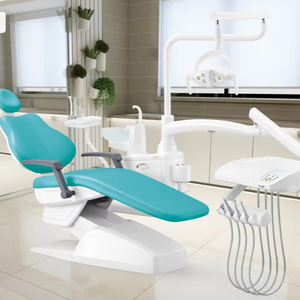 Unité de fauteuil <span class=keywords><strong>dentaire</strong></span> QL2028II, fauteuil <span class=keywords><strong>dentaire</strong></span> en plastique de qualité supérieure avec alimentation électrique, certifié CE classe II, <span class=keywords><strong>prix</strong></span> d'usine - Product Image 1