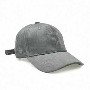 Nouveau design sportif, chapeau d'extérieur chaud en velours uni avec broderie à la main Dobby - Product Image 5