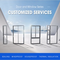 Ventanas Plegables Verticales Insonorizadas de Aluminio con Doble Acristalamiento Aomeja para Viviendas