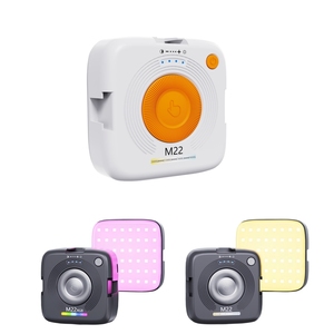 Mini Lámpara <span class=keywords><strong>de</strong></span> Video RGB Magnética Universal M22 para Teléfono Inteligente, Tableta, Portátil, Luz <span class=keywords><strong>de</strong></span> Relleno Portátil para Reuniones Zoom y Clases en Línea - Product Image 1