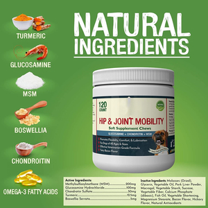 อาหารเสริมสะโพกและข้อต่อ OEM ด้วย Glucosamine, chondroitin และน้ำมันปลาแซลมอนส่งเสริมการเคลื่อนไหวและบรรเทาอาการปวดข้อ - Product Image 3