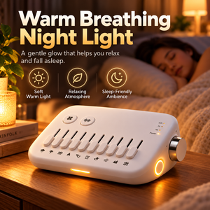 Machine à bruit blanc portable pour le sommeil, apaisant sonore rechargeable par USB avec veilleuse pour chambre et voyage - Product Image 5