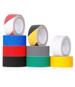 เทปกันลื่นเตือนภัยแบบกาวด้านเดียว ทนความร้อน สีเหลือง ขายดี - Product Image 1