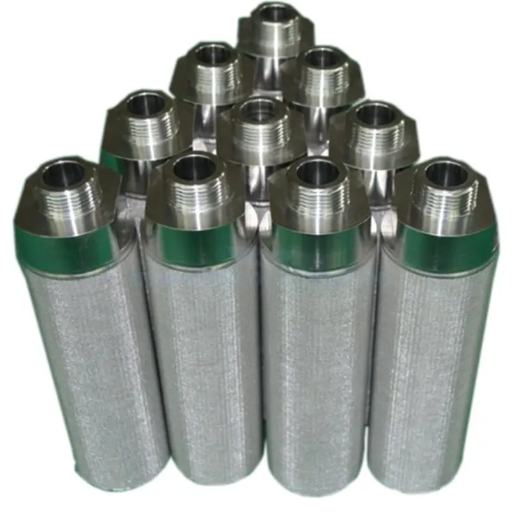 3 micron SS304 stainless steel sintered mesh filter element vacuum dust respirator filter element
