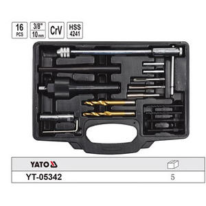 Kit de Herramientas de Reparación Eertuo con Conexión Rápida, Juego de Herramientas Manuales para Mantenimiento Automotriz con Enchufe de 1/4 de Pulgada, Estuche Rígido de Acero YT-05342 - Product Image 2