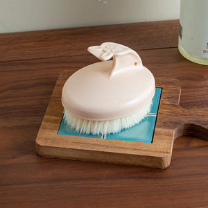 Short-Handle Soft-Haired Bath <b>Brush</b> Body Cleansing <b>Magic</b> Tool Body Rub Bath Towel Bath <b>Brush</b> - Product Image 5