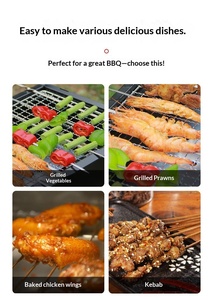 Barbecue portable pliable <span class=keywords><strong>pour</strong></span> l'extérieur, barbecue au charbon <span class=keywords><strong>de</strong></span> bois <span class=keywords><strong>pour</strong></span> usage domestique et commercial - Product Image 3