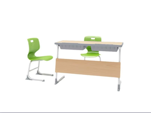 Chaise d'étude en acier réglable avec <span class=keywords><strong>bureau</strong></span> pour enfants de l'école <span class=keywords><strong>primaire</strong></span> et secondaire de design moderne pour les étudiants avec dossier - Product Image 4