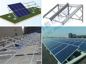 Rouleau de panneau de jambe de force de support de montage solaire photovoltaïque entièrement automatique formant la machine - Product Image 3