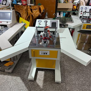 Machine de clouage <span class=keywords><strong>à</strong></span> écran tactile pneumatique CNC Cadre photo faisant la machine Cadre photo <span class=keywords><strong>Joint</strong></span> Machine - Product Image 2