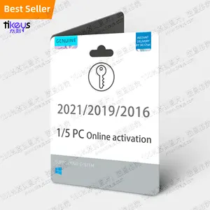 Ms Official 2021/2019/2016 Key 5/1 PC User PP Genuine Retail License Code 100% Online Activation Lifetime