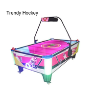 Table de hockey sur air d'intérieur, modèle anglais-médium, à monnayeur, amusante et très demandée