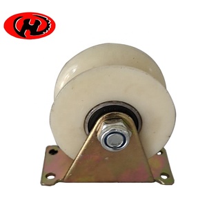 U Groove Nylon Cổng Con Lăn Trượt Cổng Bánh Xe Ròng Rọc Nylon - Product Image 2