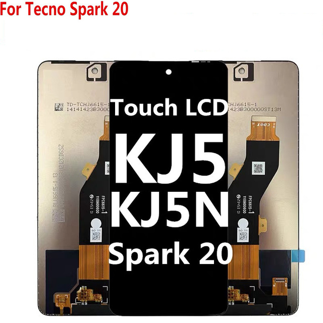 For Tecno Spark 20 Screen Incell Oled Fortechno Spark 20 Lcd for Techno Spark 20 Display Replacement