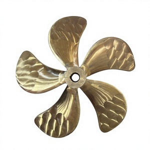 New CCS Certified Bronze 5 Blades Custom Made Drive Marine Propeller for Boat High Performance Ship Propulsion - Product Image 1