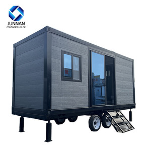 Prefab phẳng gói container nhà nhanh chóng gấp ra phẳng gói đúc sẵn 20ft có thể gập lại xách tay Modular Tiny nhà trại - Product Image 1