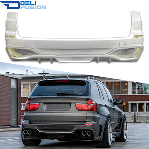 Kit carrosserie pour pare-chocs arrière style PD pour BMW E70 X5 2007-2013, en plastique PP, lèvre de pare-chocs arrière, modification automobile, pièces auto - Product Image 1