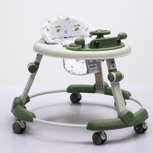 Andador para Bebé LUCHEN, Estilo Clásico, con Música, 8 Ruedas, Base Pequeña, Certificado CE, Marco de Acero Inoxidable, para 0-3 Años - Product Image 1