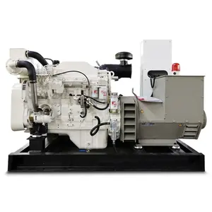 50Hz Diesel Schip Generator 64kw Marine Diesel Generator 80kva Aangedreven Door 6BTA5.9-GM100
