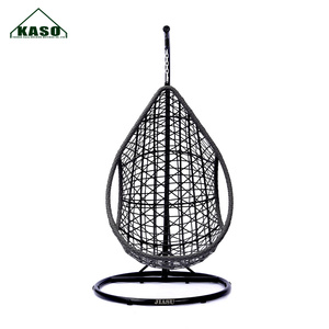 <span class=keywords><strong>Hamaca</strong></span> colgante de pie para exteriores, asiento de huevo, sillas de ratán, juego de compra para balcón, silla columpio exterior para jardín - Product Image 5