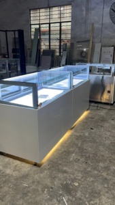 Mua sô cô la nhỏ hiển thị mát dọc bánh Máy làm lạnh món tráng miệng <span class=keywords><strong>Showcase</strong></span> hiển thị tủ lạnh mát - Product Image 6
