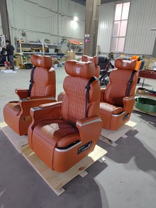 Asientos de Auto Reclinables de Lujo <span class=keywords><strong>Wang</strong></span> <span class=keywords><strong>Zhi</strong></span> Xing Vip, Modificados en Cuero Impermeable para Sprinter Alphard - Product Image 4