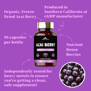Potente Suplemento Dietético Herbal de Bayas de <span class=keywords><strong>Acai</strong></span> - un Impulso Natural para la Salud y Vitalidad en General - Product Image 5