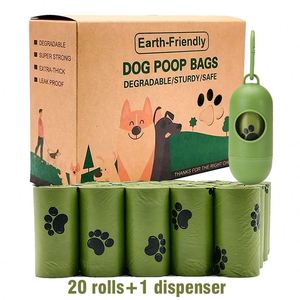 Sacs à déjections canines 100 % compostables certifiés pour la maison, sacs à déjections canines conformes, sacs à déjections canines compostables à base de plantes - Product Image 5