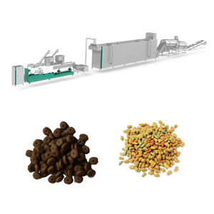 Machine d'extrusion automatique en acier inoxydable pour friandises et croquettes pour chiens, simple ou double couleur, avec moteur et PLC, capacité de 300 <span class=keywords><strong>kg</strong></span>/h - Product Image 3