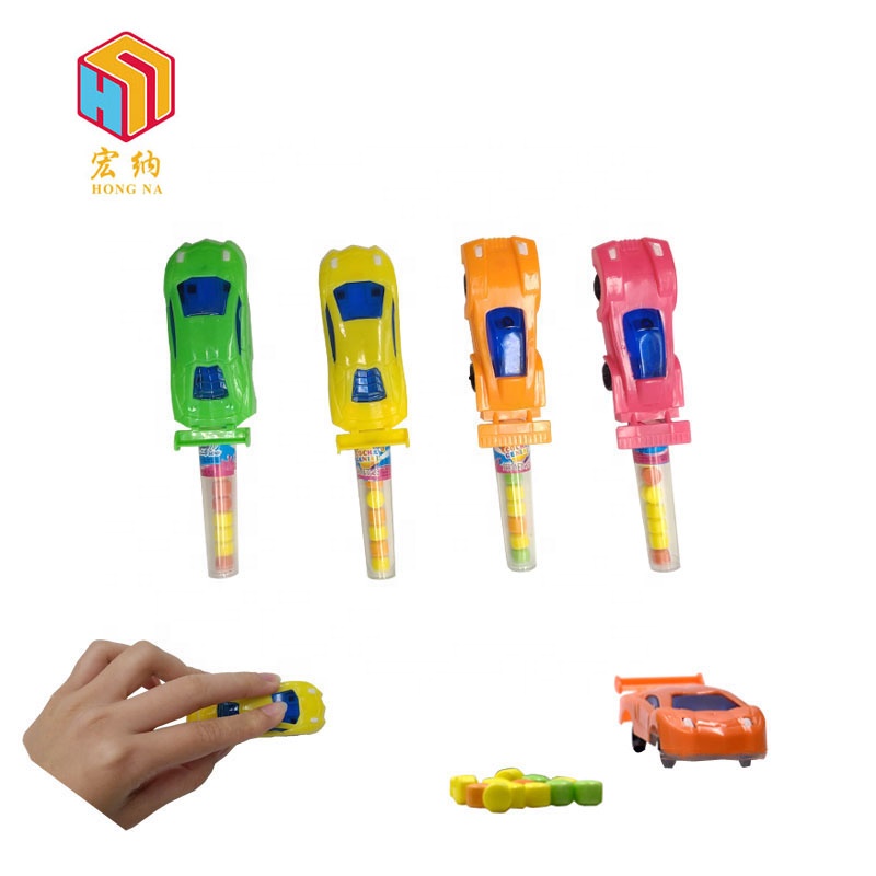 Профессиональный производитель, оптовая продажа, прессованные конфеты, пластиковые мобильные автомобили, конфеты, игрушка, конфеты на Хэллоуин