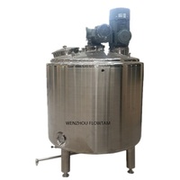 1000l 2000l 3000l Chauffage à la vapeur Grattoir à sauce aux haricots Mélangeur Mélange de sauce tomate Réservoir de mélange