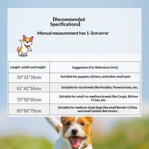 Jaula Plegable de Alambre de Hierro para Perros y Gatos, Jaula para Mascotas Pequeñas y Medianas para Uso Doméstico en Interiores - Product Image 2