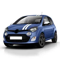 Pegatinas de rayas deportivas para capó de coche para Renault Twingo Clio 1 Juego de pegatinas de decoración de cola de techo de coche de cuerpo entero estilo de carreras