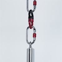 Ensemble de bâtons volants de 2 mètres Kit d'étourdissement de danse en caoutchouc pour améliorer la force intérieure du club, du studio et du fitness.
