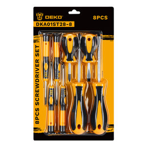 <span class=keywords><strong>DEKO</strong></span> DKA01ST28-8 Juego de Destornilladores de Alta Resistencia de 8 Piezas, Kit de Herramientas Profesional para el Hogar, Destornilladores Planos y Phillips de Alta Calidad - Product Image 3