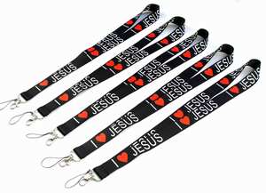 イエスキリスト神クリスチャンキリスト教聖十字架カトリック聖人ストラップネックストラップキーホルダーカトリック教徒のための祈りの贈り物 - Product Image 4