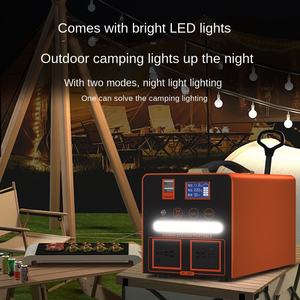 Neue Tragbare Outdoor-Solarpanel-Powerbank 220V Große Kapazität 600W Station Laptop Notfall-Akku Taschenlampe Energiespeicher - Product Image 6