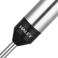 HALEY Blender tangan elektrik, alat dapur pencampur baja anti karat untuk rumah