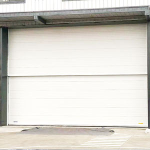 Vente chaude Portes élévatrices verticales automatiques sectionnelles <span class=keywords><strong>Porte</strong></span> <span class=keywords><strong>de</strong></span> <span class=keywords><strong>garage</strong></span> industrielle <span class=keywords><strong>sectionnelle</strong></span> coulissante avec panneau isolé - Product Image 2