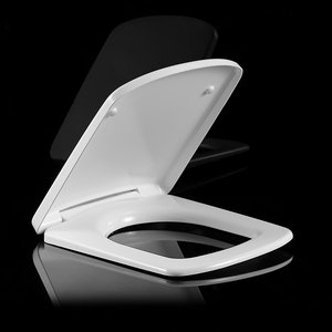 <span class=keywords><strong>Geberit</strong></span> Pologne Siège de toilette de haute qualité Couvre-siège de toilette carré à fermeture douce Couvercle de siège de toilette UF - Product Image 4